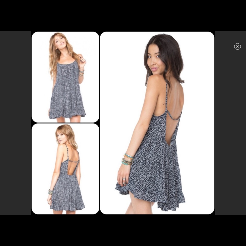 Floral ruffle dress